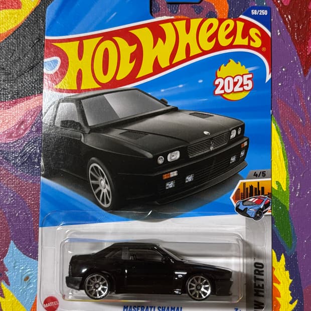 미개봉) 마세라티 샤말 다이캐스트 핫휠 인테리어 소품