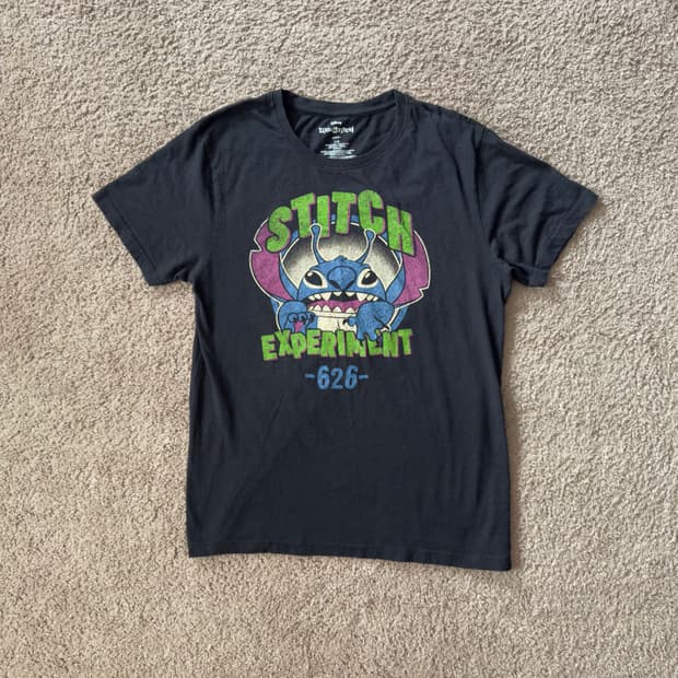 빈티지 릴로 앤 스티치 티셔츠