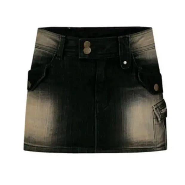 카시코 데님 스커트