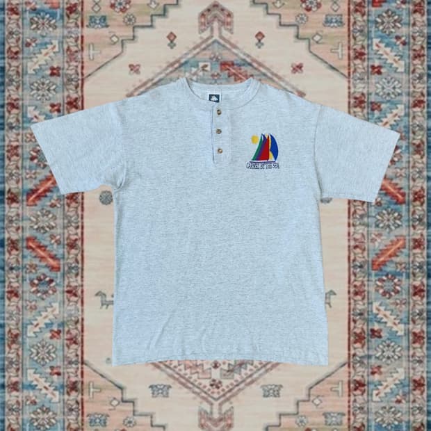 Made in USA Carmel By The Sea 헨리넥 티셔츠 M