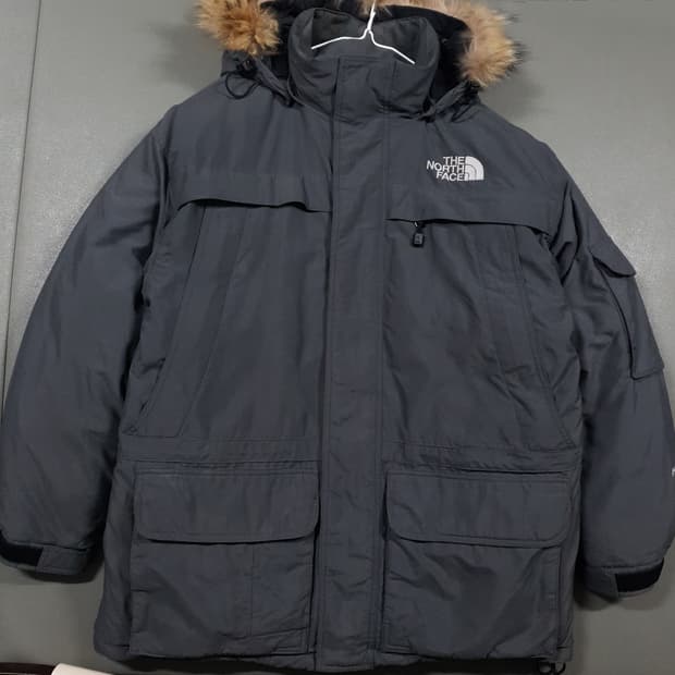 실측 XL) 노스페이스 맥머도 하이벤트 대장급 헤비 구스다운 퍼 패딩
