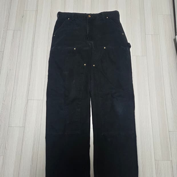 00s 칼하트 더블니 블랙 34 미제