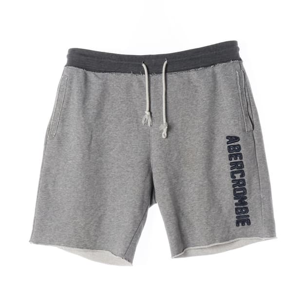 아베크롬비 사이드 레터링 스웨트 쇼츠 L