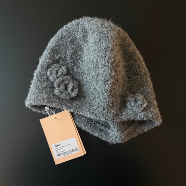 시눈 sinoon 플라워 부클 비니