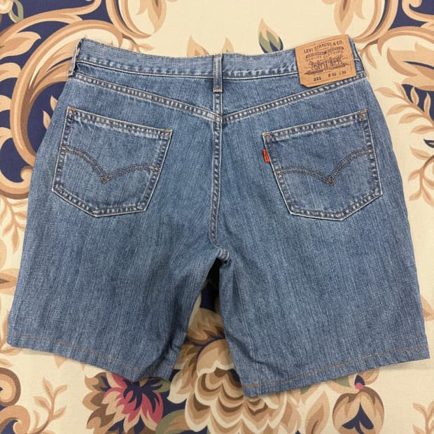 (32)리바이스 Levis 221오렌지탭 데님반바지