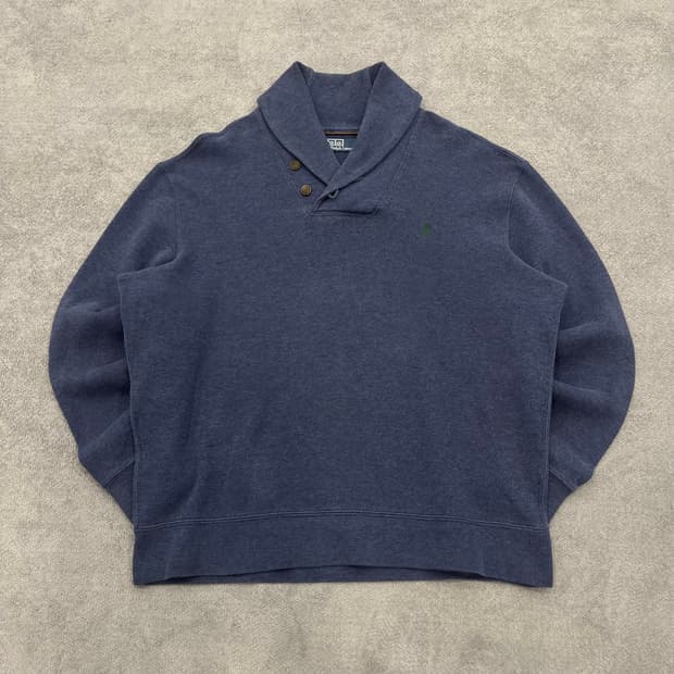 XL 폴로 랄프로렌 숄카라 니트