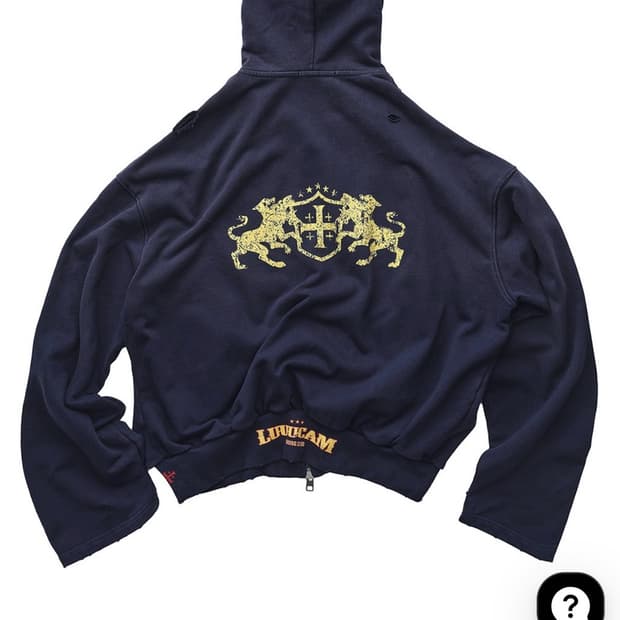 Luuucam washed animal graphic 후드집업