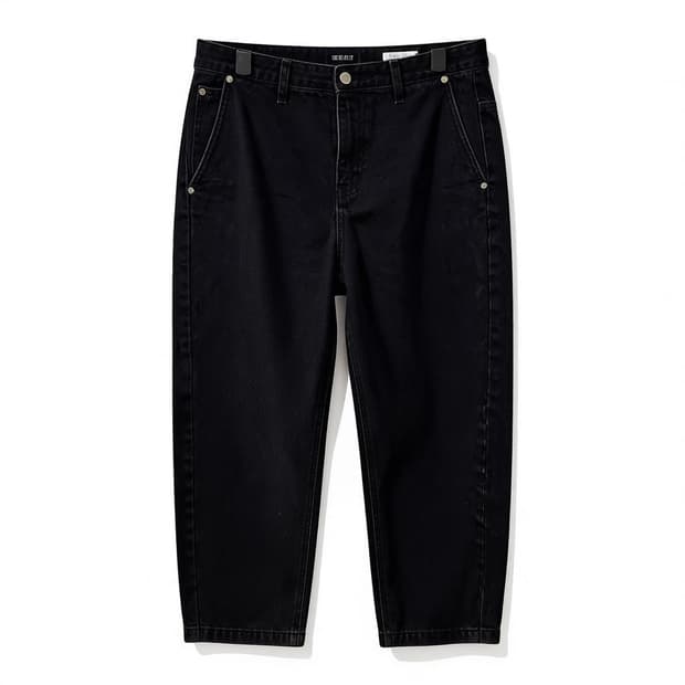 킨더살몬 블랙 데님 팬츠 사이즈 3