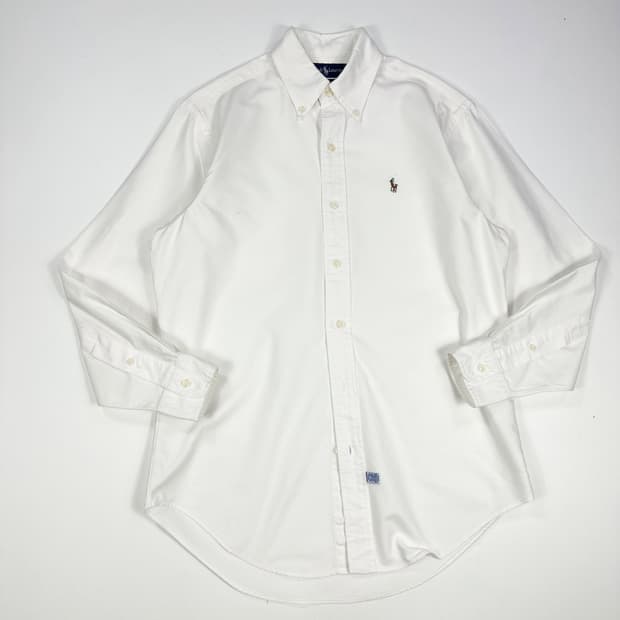 폴로 랄프로렌 클래식 옥스포드 셔츠 화이트 M