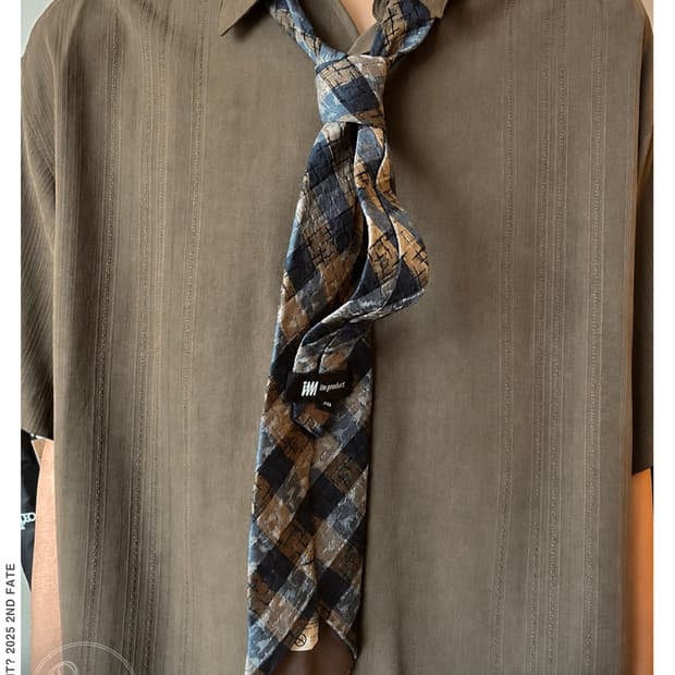 80-90s I.M Product by ISSEY MIYAKE Tie