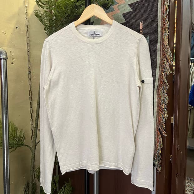 스톤아일랜드 가먼트 다이드 롱슬리브 티셔츠 #csz605