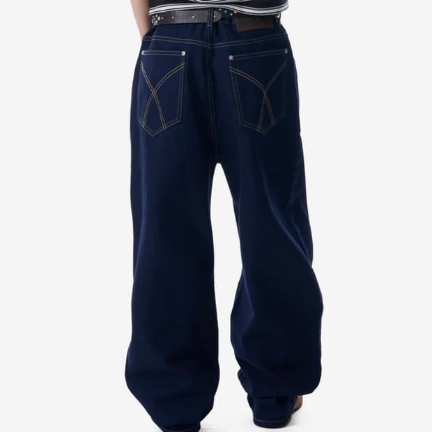 아캄 Tapered denim pants 1사이즈