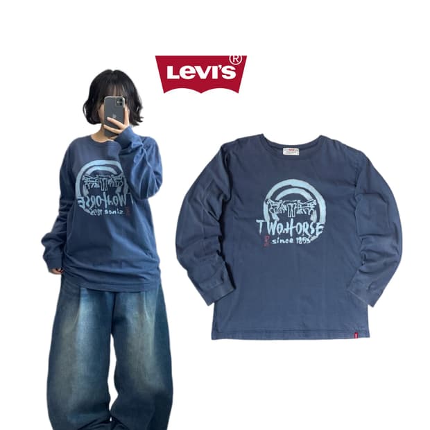 리바이스 제팬 레드탭 롱슬리브