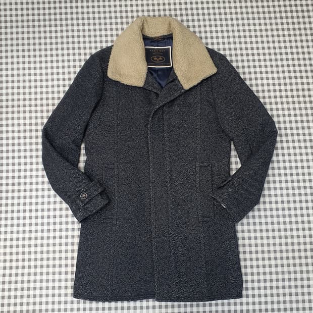 자라 추동 모직코트 남자95