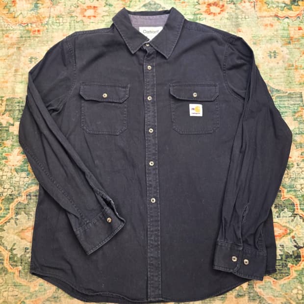 칼하트 FR(Flame-Resistant)블랙  워크 셔츠