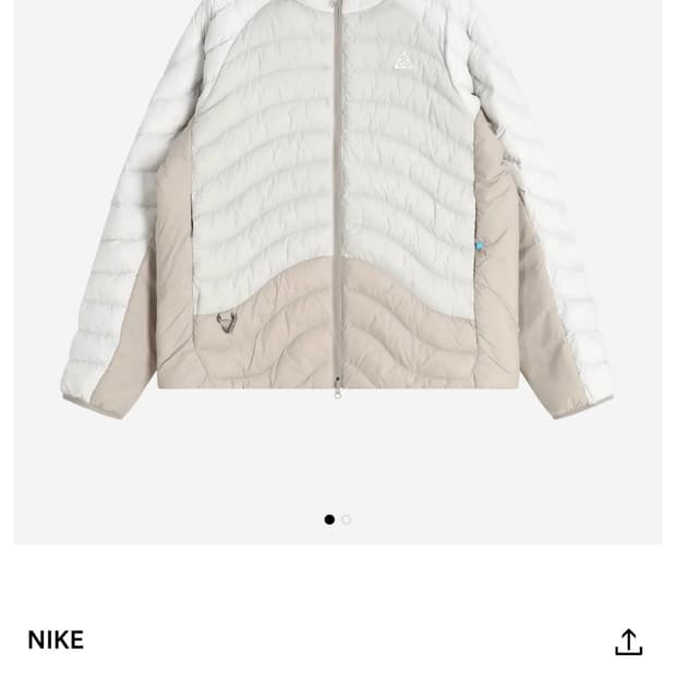 ACG 라바 플로우 써마핏 자켓