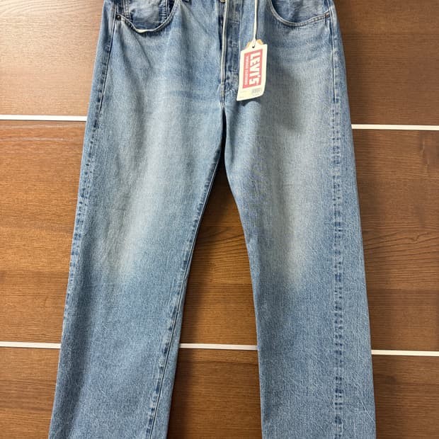 [단순착용] LVC 리바이스 55501 블랙잭 36/30