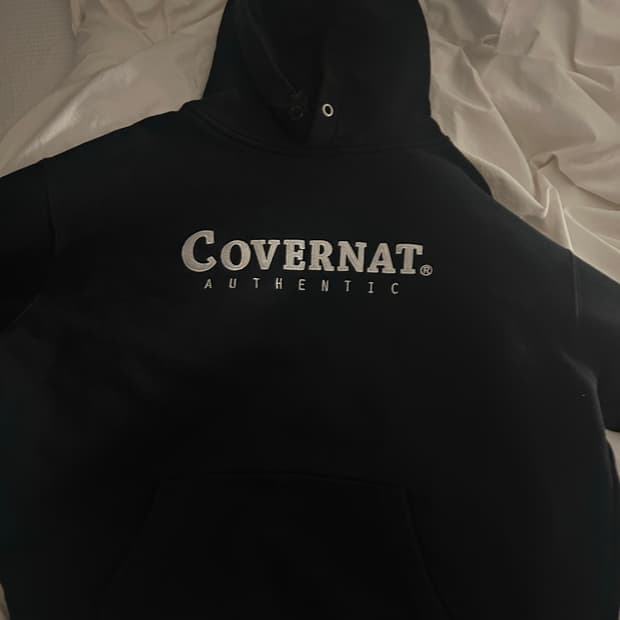 커버낫 어센트 후드티 후디 블랙