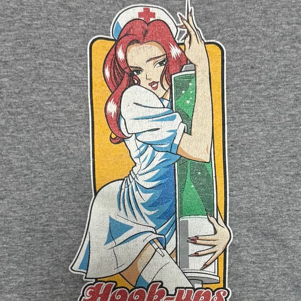 90’s Hook Ups Made In USA 빈티지 티셔츠