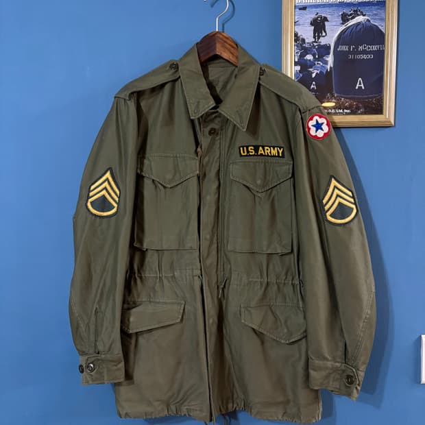 50‘s U.S Army M-51 Field Jacket. Hu