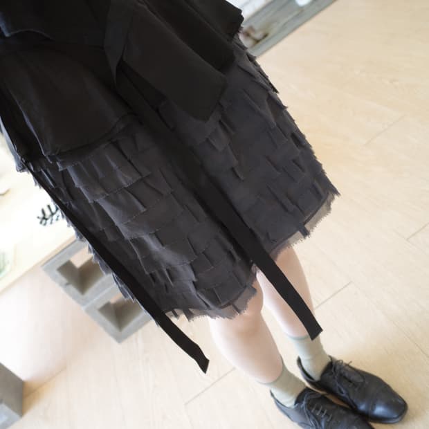 Frill skirt