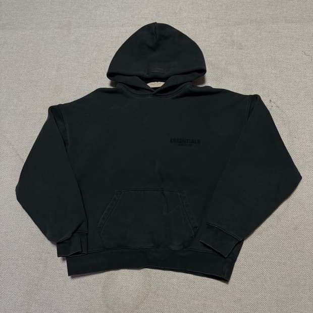 피어오브갓 에센셜 기모 후드티