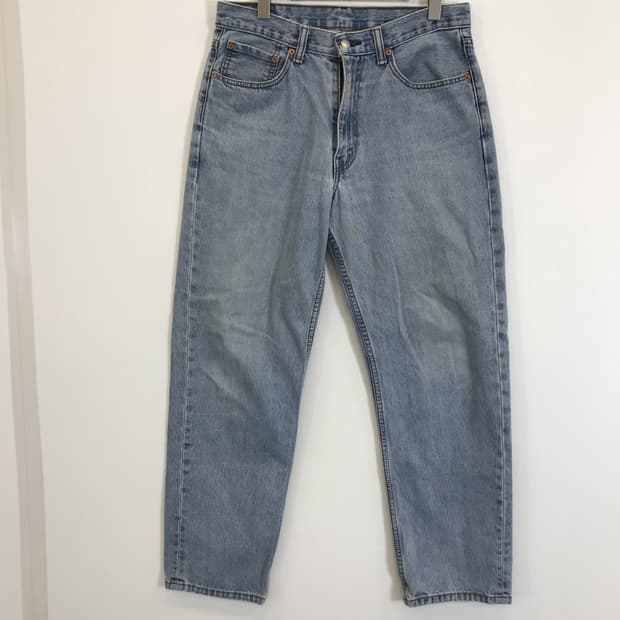 리바이스 550 릴렉스핏 데님 청바지 [34x32]