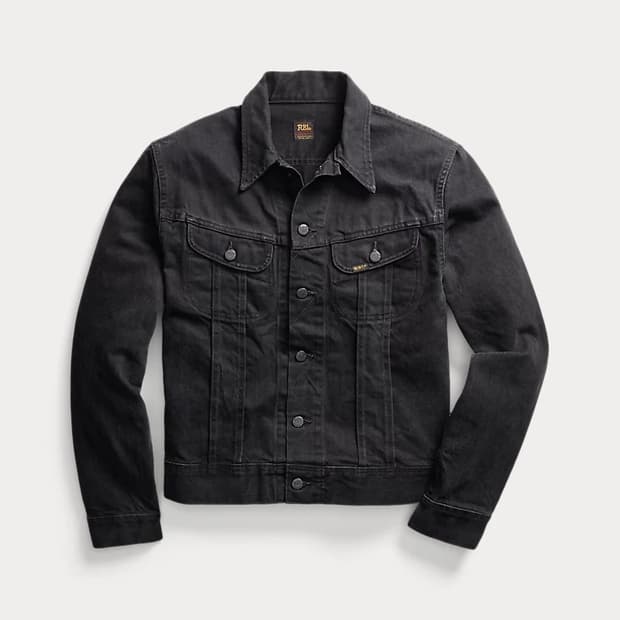 RRL lot 271 트러커 자켓 블랙 L 새상품