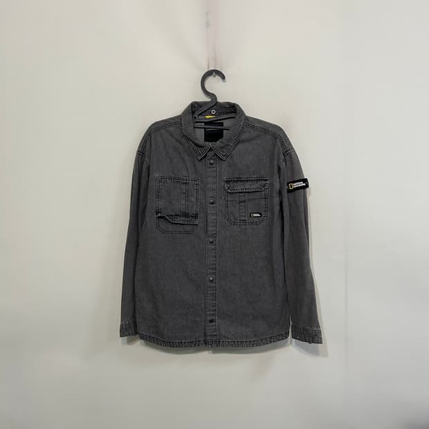 내셔널지오그래픽 키즈 데님자켓 청자켓 160