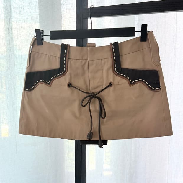 Dsquared² s/s 2006 cowgirl skirt