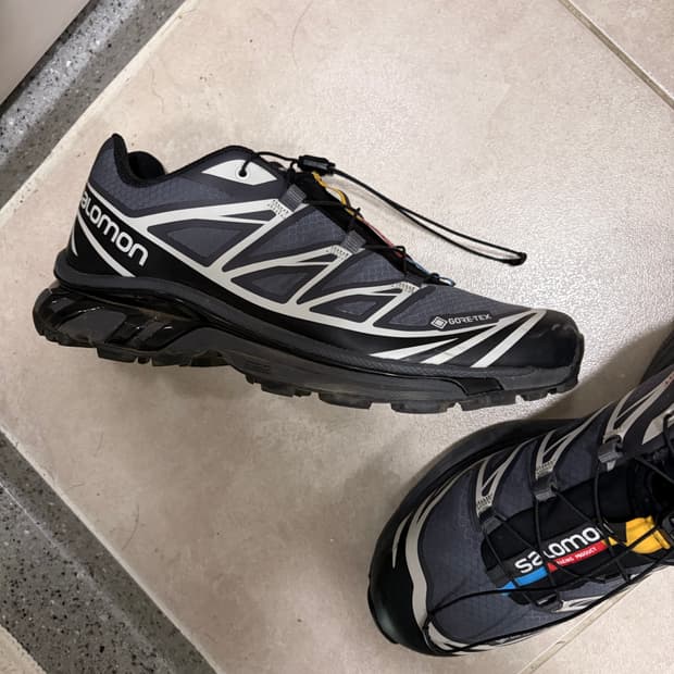 살로몬 XT-6 고어텍스 블랙 에보니