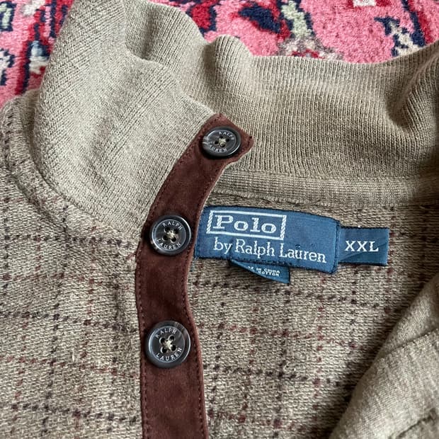 빈티지 헨리넥 탑