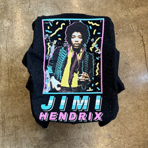지미 헨드릭스 프린팅 1/2tee