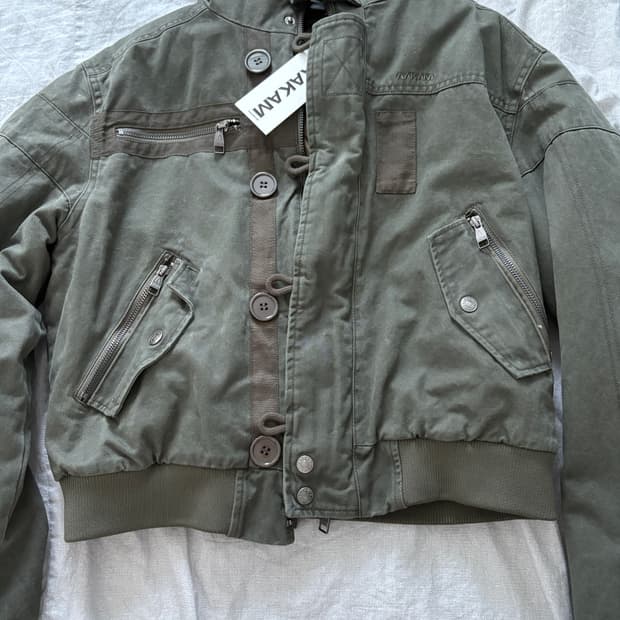 아캄 ma-1자켓 카키컬러 1사이즈 판매