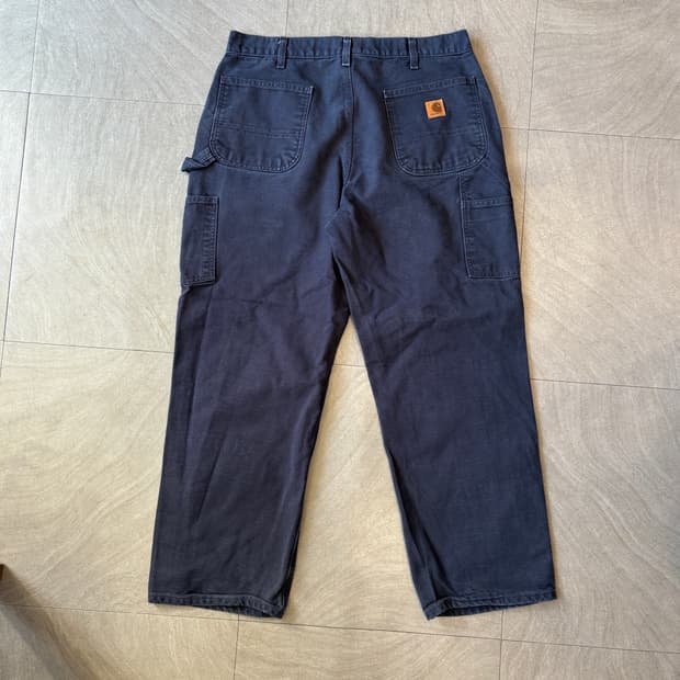 칼하트 오리지널 네이비 카펜터 팬츠