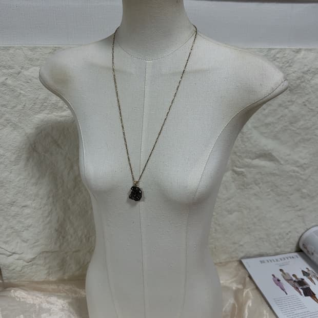 빈티지 컬러톤 오리엔탈 목걸이