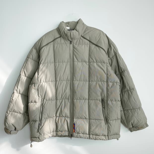 C2 00s 나이키 덕다운 백 포켓 블록 패딩 105사이즈