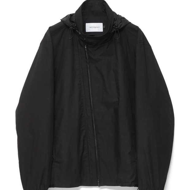 [4] 26ss 해칭룸 다이애그널 집 자켓 블랙