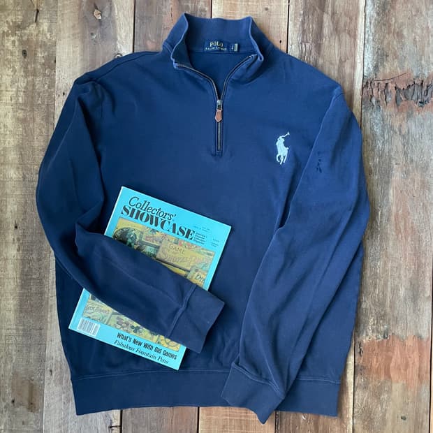 폴로 랄프로렌 하프집업 스웻셔츠