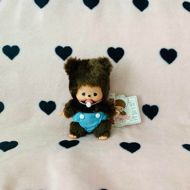 몬치치 토모다치 쿠마 인형