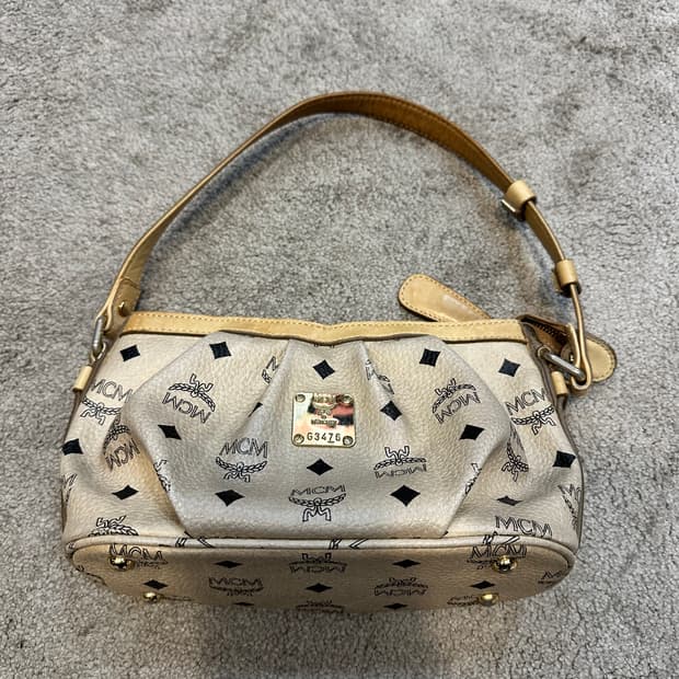 MCM 엠씨엠 빈티지 비세토스 바게트 미니백S