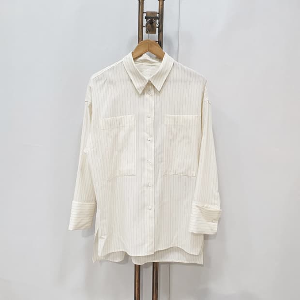 리본빛 Marzi lemon 울 셔츠