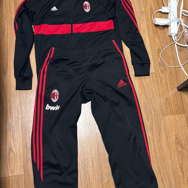 아디다스 ac밀란 트랙탑 트랙팬츠 세트 