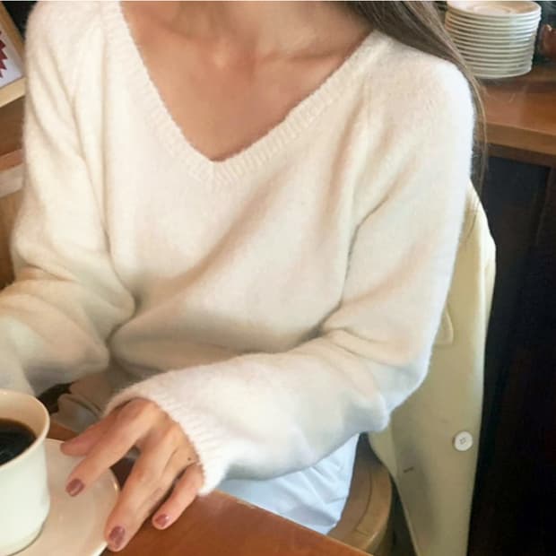 가내스라 오디네르(ordinaire) 플린 니트 55-66