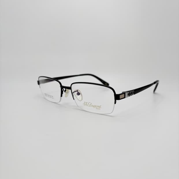 ST DUPONT 듀퐁 블랙 사각 반무테