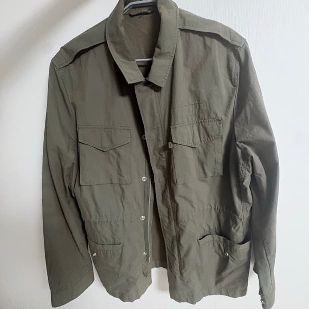 올세인츠 카키 야상 자켓