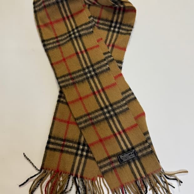 버버리 캐시미어 머플로 목도리