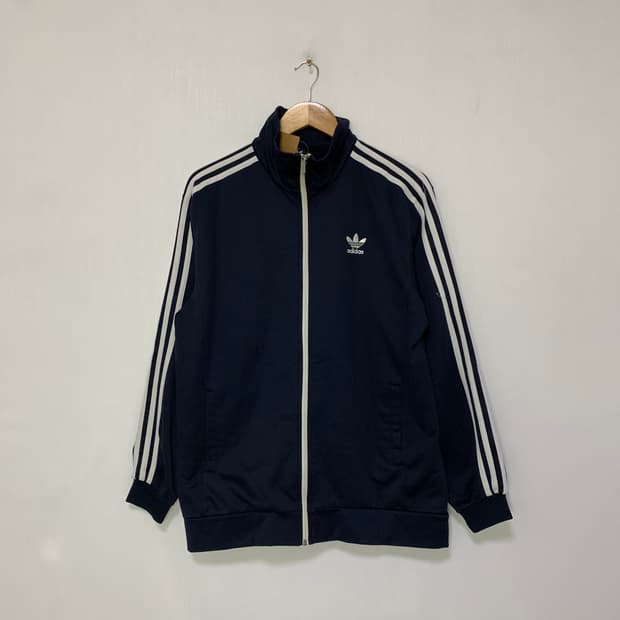 아디다스 빈티지 져지 트랙탑 네이비 y2k 남녀공용