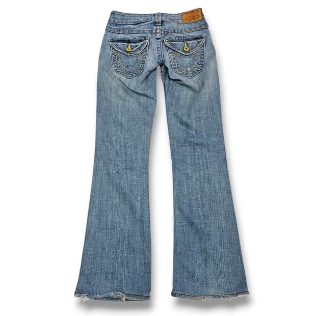 24 True Religion 트루릴리전 USA 레몬 데님 팬츠