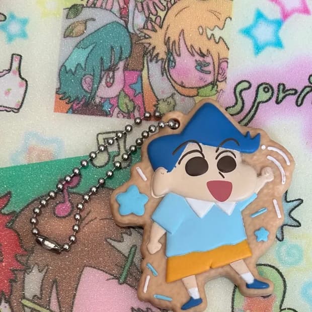 [새상품] 철수 쿠키참 가챠 키링